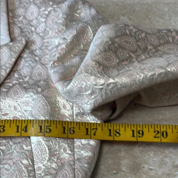 MICHAEL Michael Kors Cream Tailored Blazer pale, pink and white gold - Picture 14 of 16